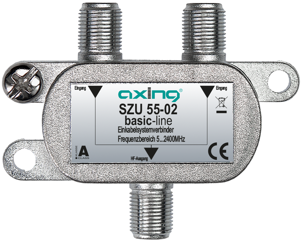 SZU 55-02 Einkabelsystemverbinder | 2-fach