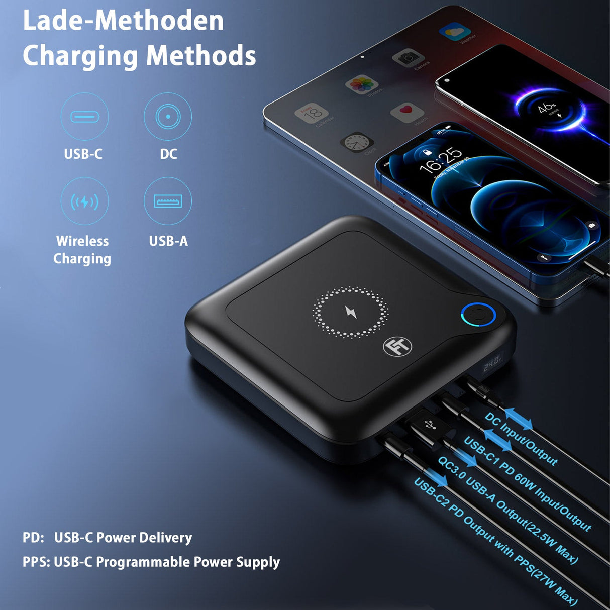 PLG02400 Universal Powerbank 88,8 Wh