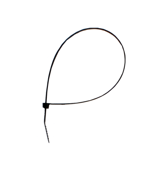 QKB1-141 Kabelbinder schwarz | max. D35mm | 2,5 x 159mm | 100er Pack | UV-beständig