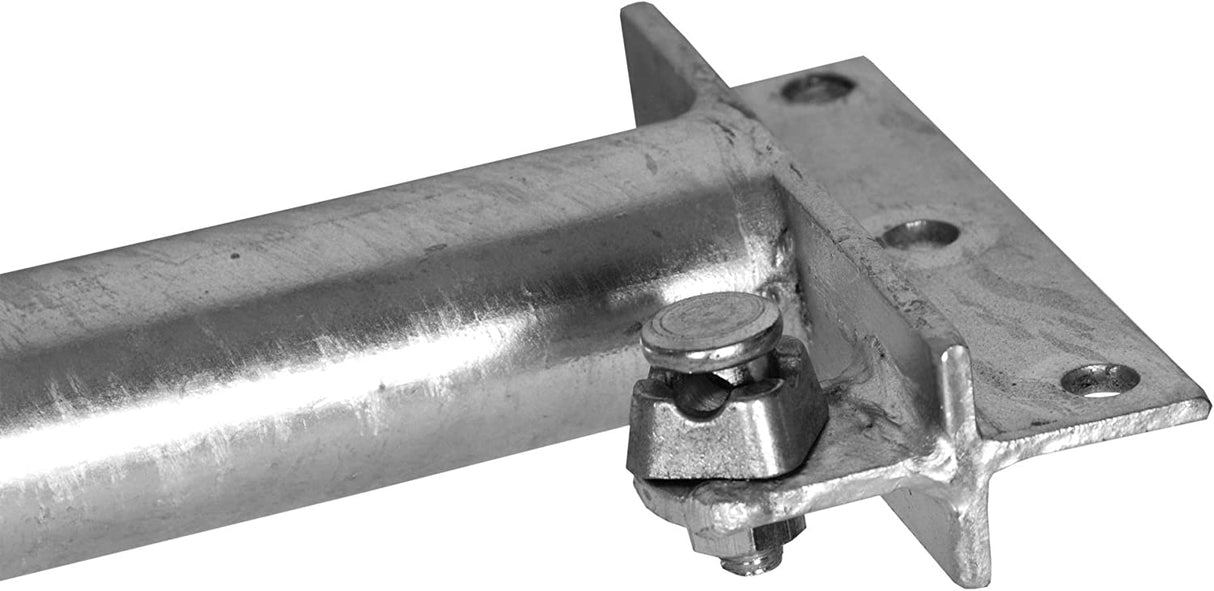 QSH05-01 Dachsparrenhalter | Länge 130cm | Rohr-D 48mm | Sparrenabstand 50-95cm