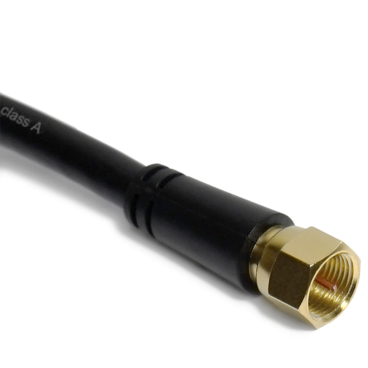 SAK-03 F-Patchkabel | Stecker vergoldet | schwarz