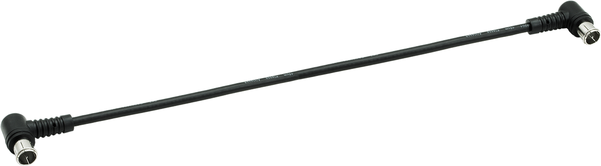 SAK04004 F-Patchkabel | Quickfix | 40cm | Winkelversion | schwarz