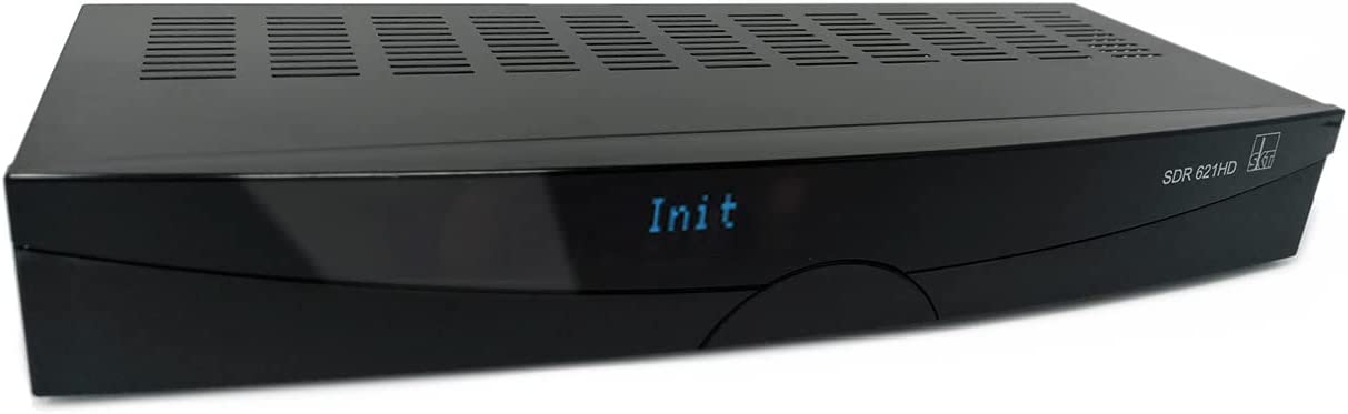 SDR621HD HD-Twinreceiver digital | DVB-S2 | CI-Schnittstelle | USB | Scart | AC3 | HDMI | alphanum. Display| schwarz