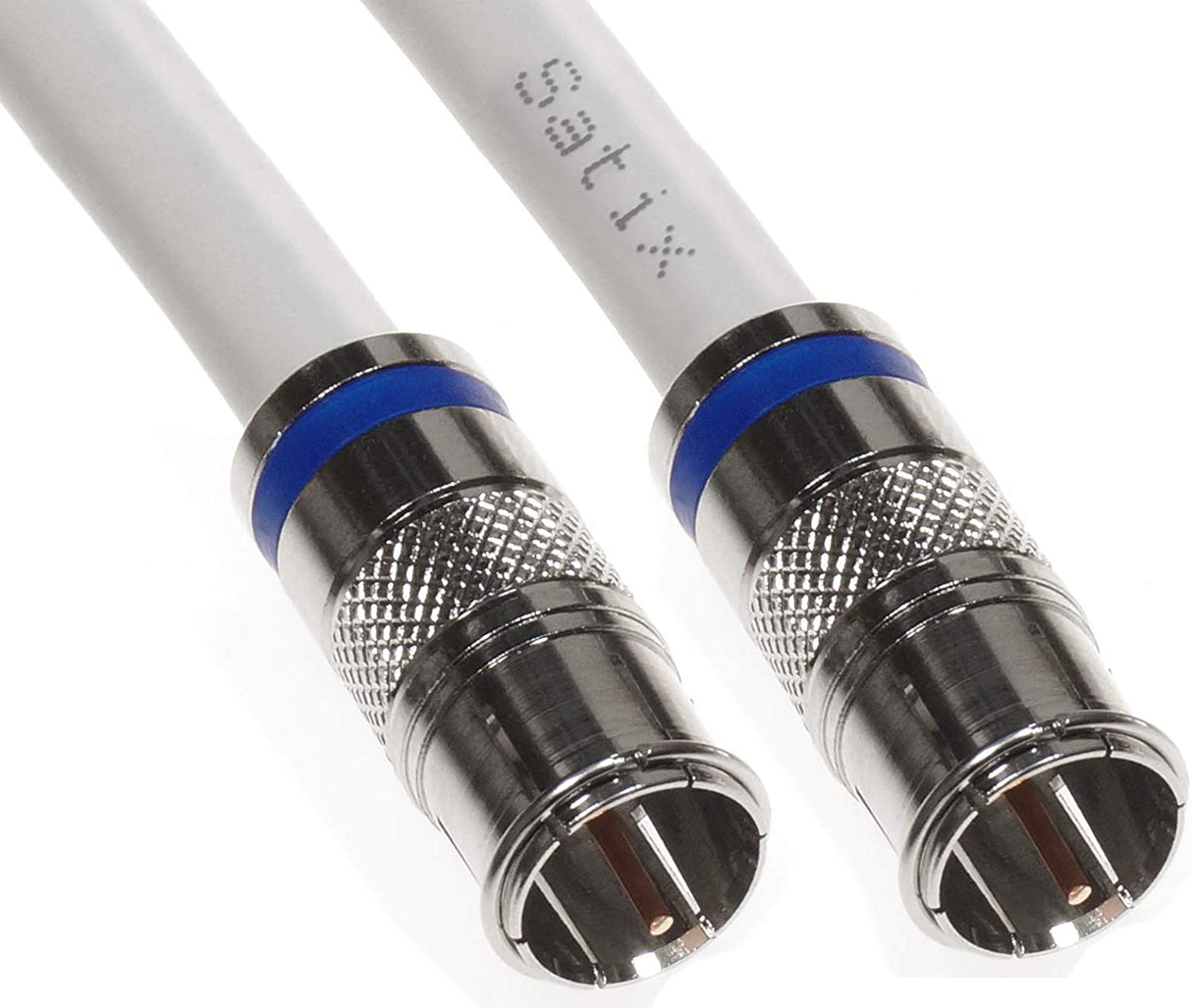 SKK02002 Koaxialkabel | 20m | F-Quickfix auf F-Quickfix | weiß