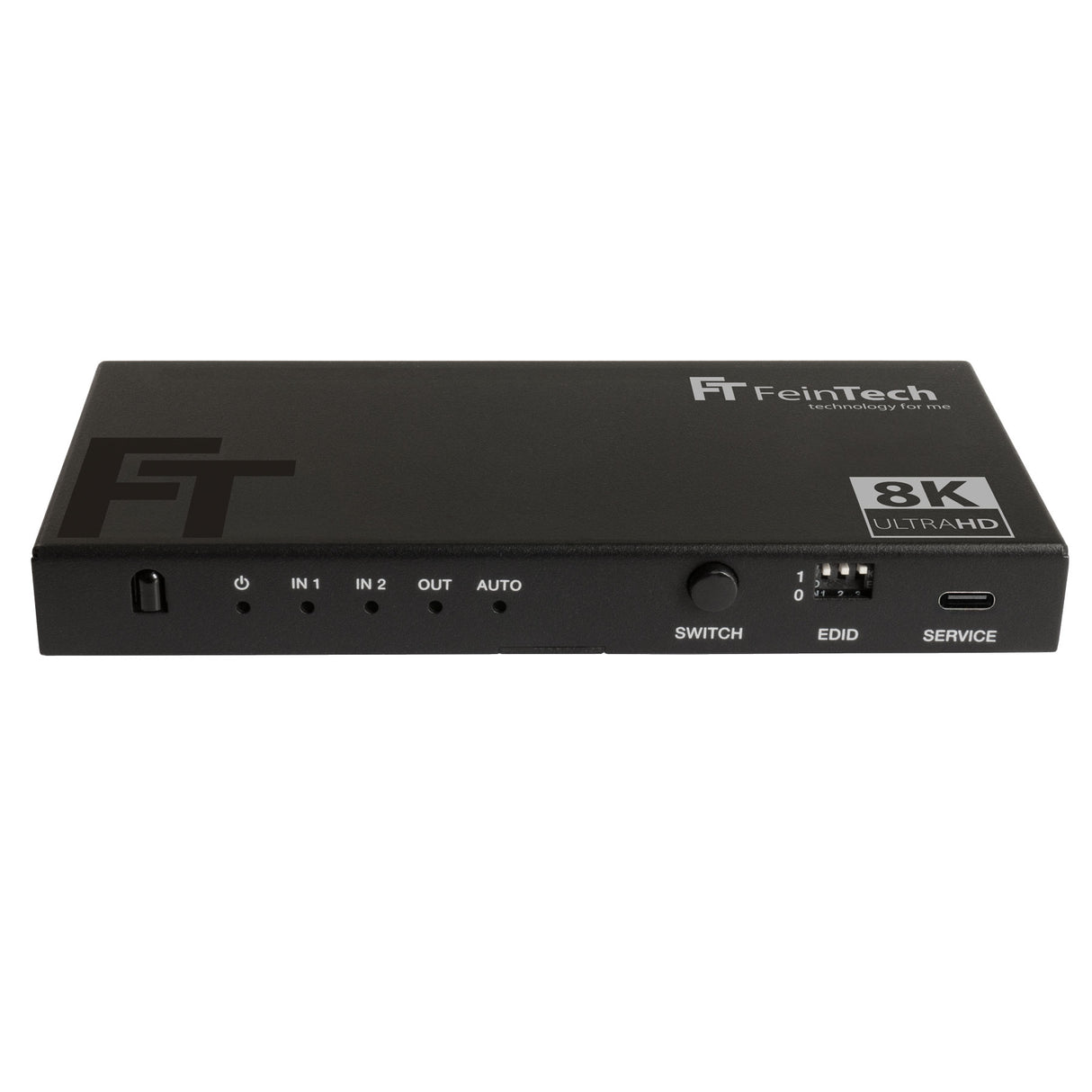 SW212 HDMI 2.1 Switch 2 In 1 Out mit Audio Extractor (Toslink & Aux)