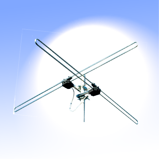 TAK00 UKW-Antenne | Kreuzdipol | Länge 100x100cm