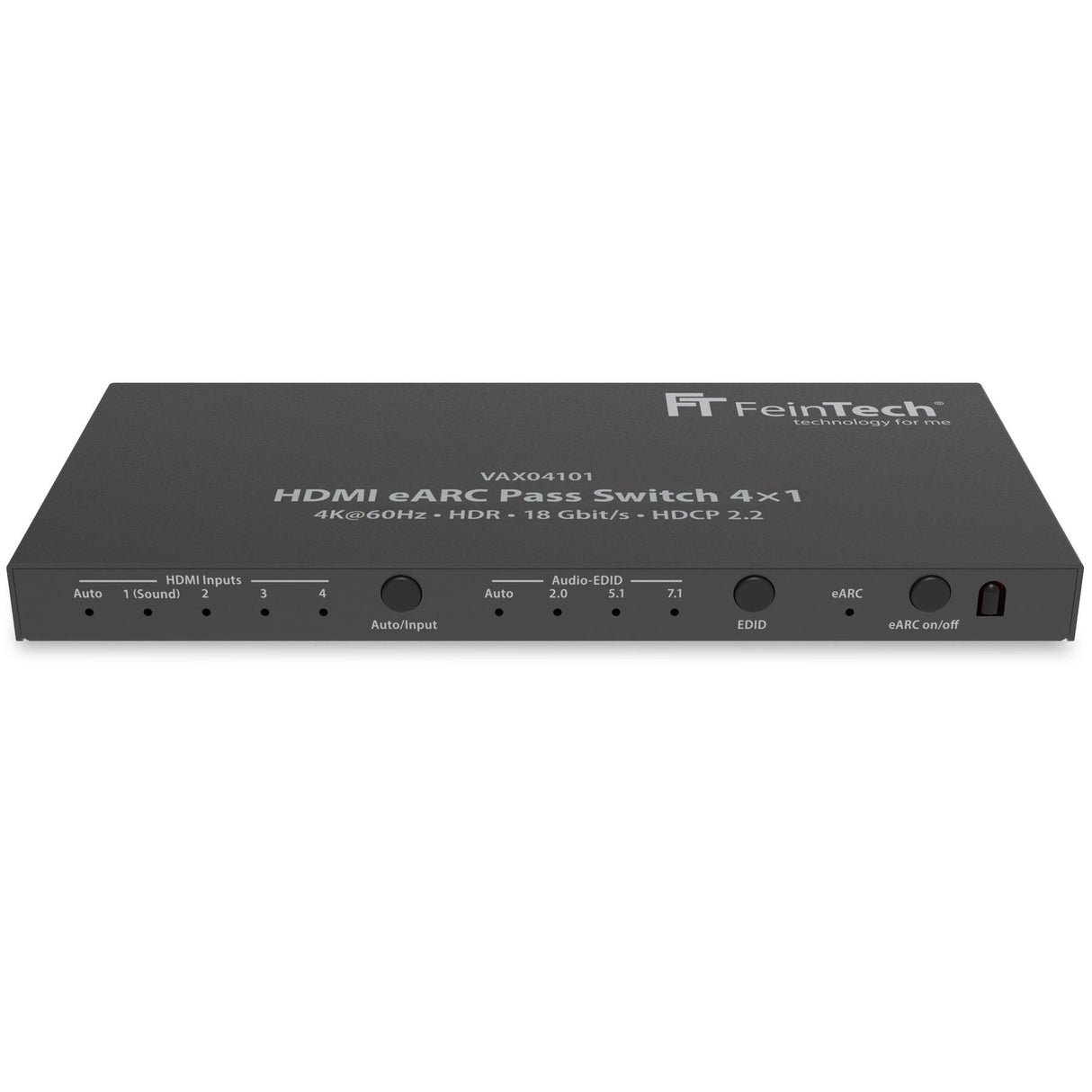 VAX04101 HDMI eARC Pass Switch 4x1 für Soundbar