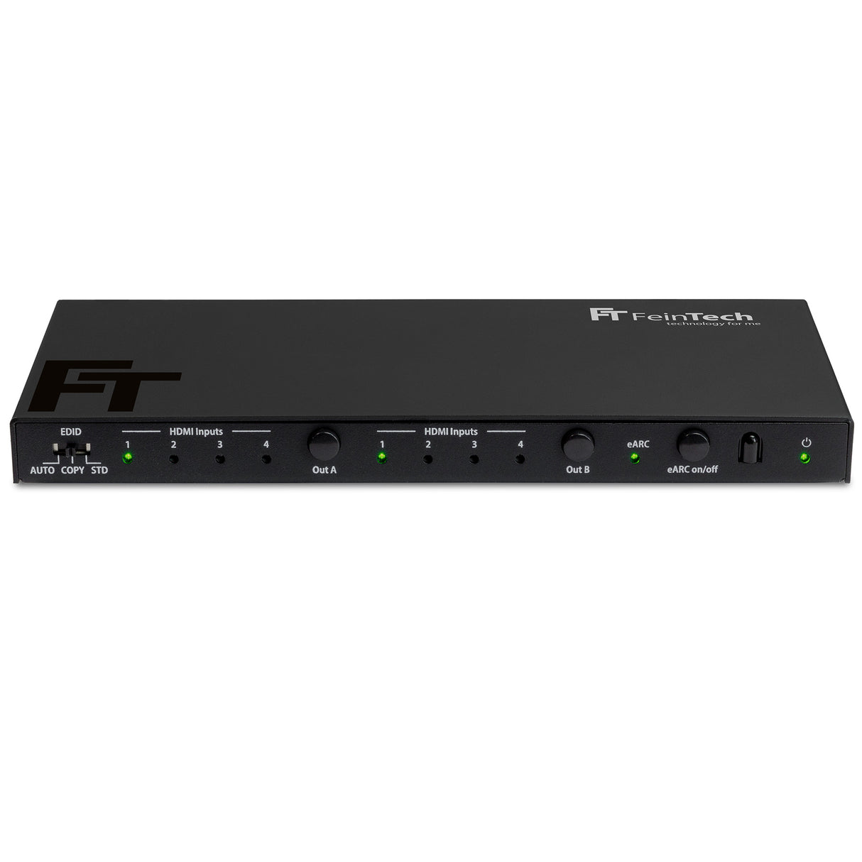 VAX04201 HDMI eARC Pass Matrix Switch 4x2 für Soundbar