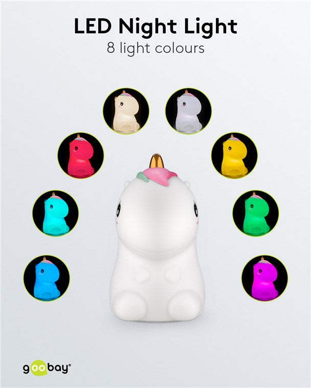 Goobay 61649 LED-Nachtlicht Einhorn
