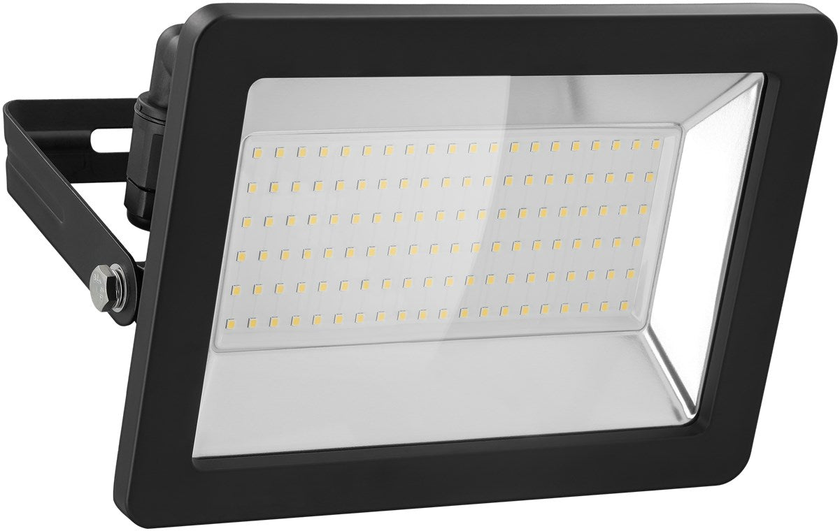 Goobay 53876 LED-Außenstrahler 100W | Schwarz | 8500 lm
