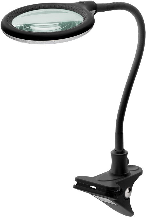 Goobay 65577 LED-Klemm-Lupenleuchte | 6W | 480 lm | Schwarz