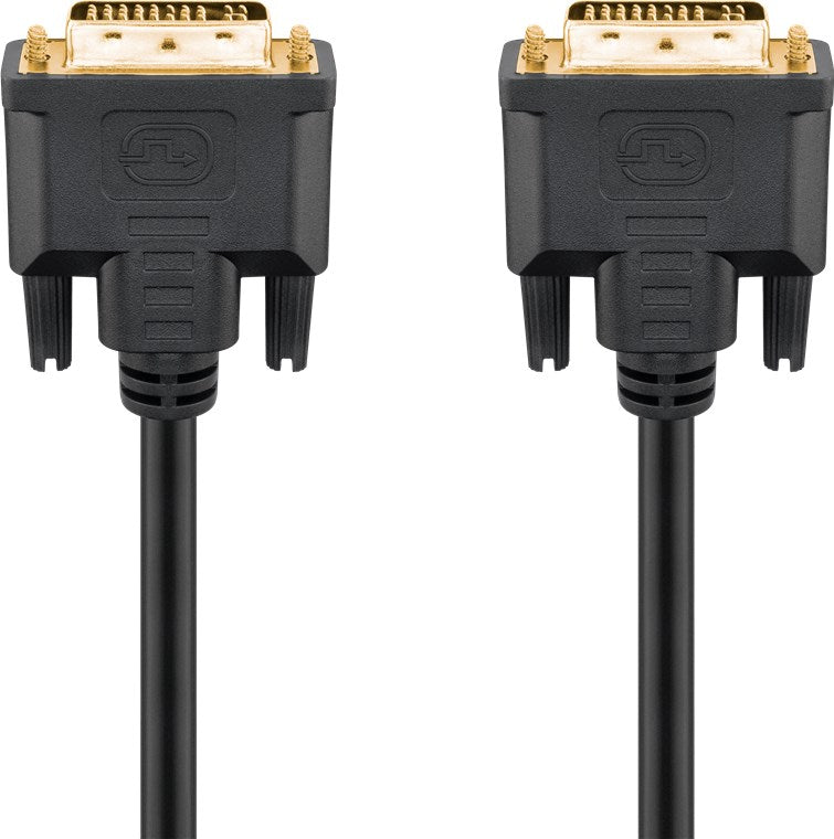 Goobay 69210 DVI-I Full HD Kabel Dual Link | vergoldet 3 m
