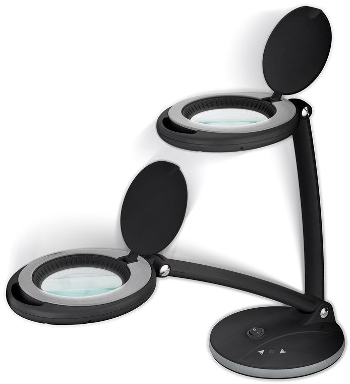 Goobay 65576 LED-Stand-Lupenleuchte | 6W | 80-450 lm | Schwarz