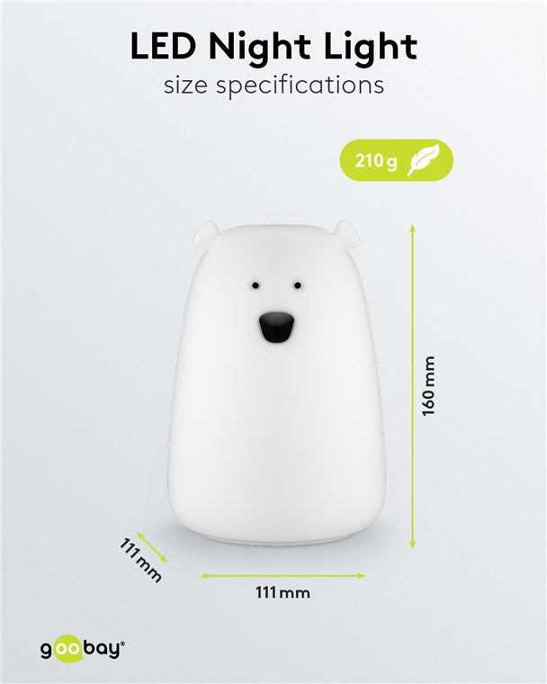 Goobay 61647 LED-Nachtlicht Eisbär