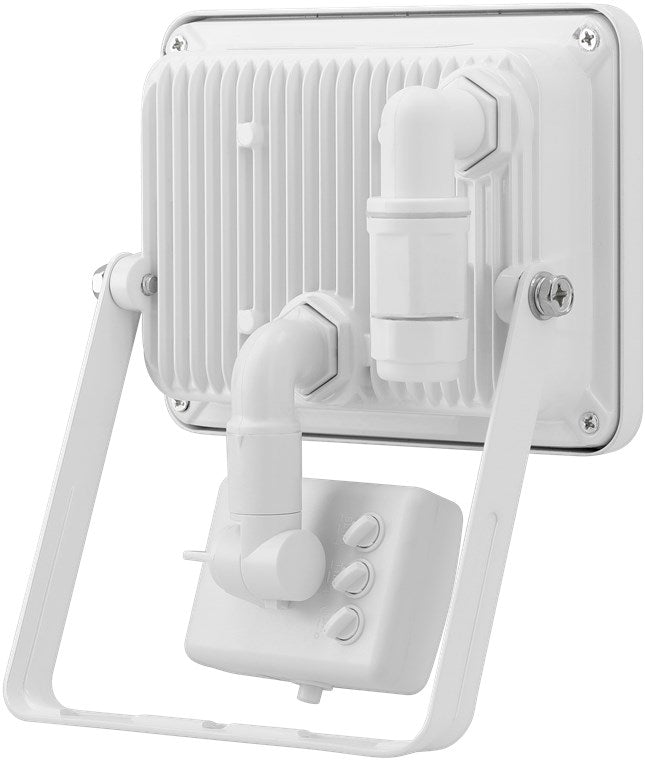 Goobay 53882 LED-Außenstrahler 30W | Weiß | 2550 lm | Bewegungsmelder