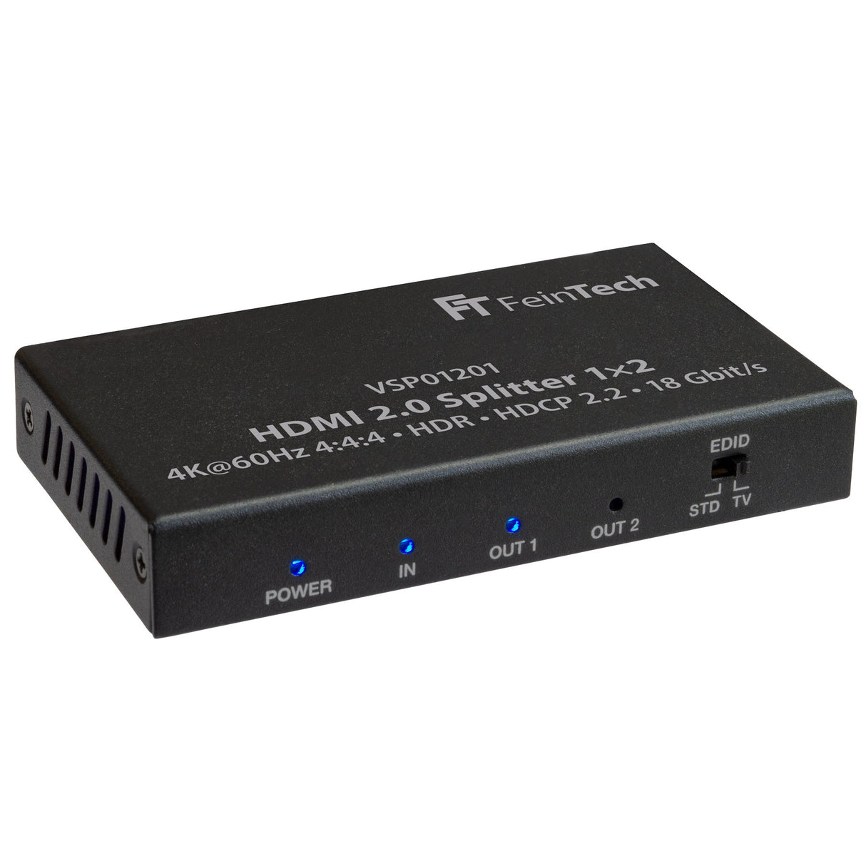 VSP01201 HDMI-Splitter 1 In 2 Out mit Downscaler & EDID-Management