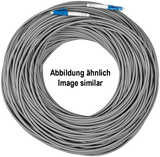 OAK 50-04 Optisches Kabel mit Stahlarmierung | LC/UPC | 50 m