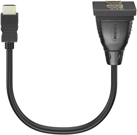 Goobay 68784 HDMI-Kabeladapter | vergoldet 0.1 m