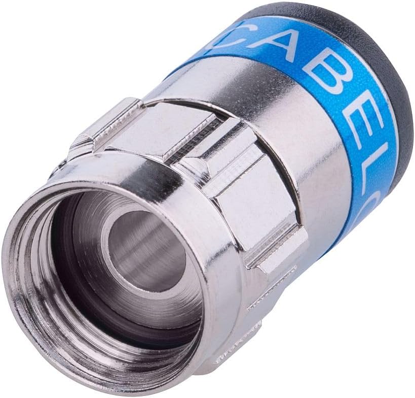 F-56/5.1 Compression F-Stecker Self-Install | F-6-TD mit 5.1 mm Dielektrikum