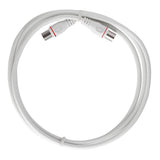 EAK 201-80 Endgeräteanschlusskabel F | axiale Stecker | Quickfix | 4-fach geschirmt | 2.00 m