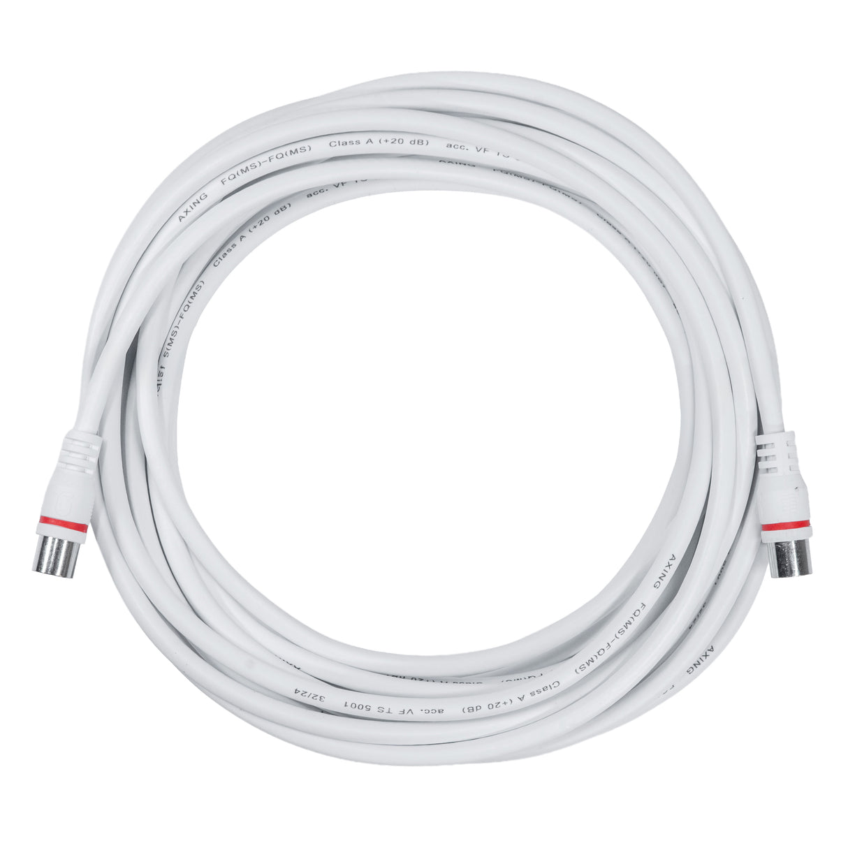 EAK 901-80 Endgeräteanschlusskabel F | axiale Stecker | Quickfix | 4-fach geschirmt | 9.00 m
