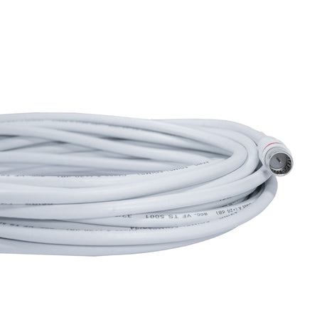 EAK 301-80 Endgeräteanschlusskabel F | axiale Stecker | Quickfix | 4-fach geschirmt | 3.00 m