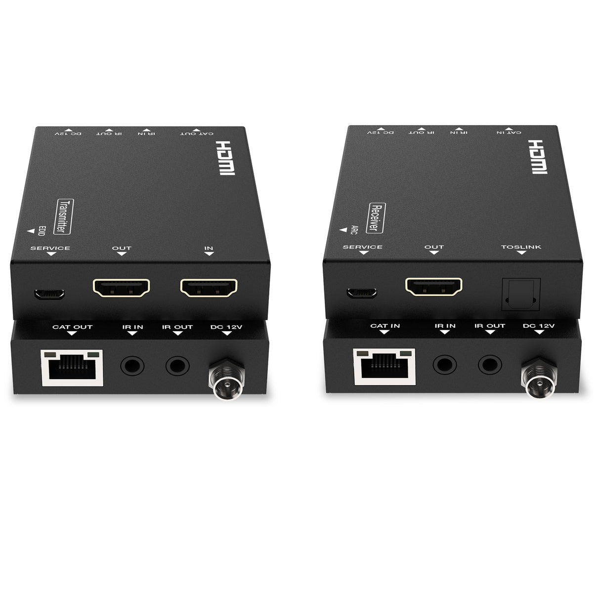 HX230 HDMI 2.0 over Lan Extender | 4K 60Hz | 70 m | Audio-Extractor (Optical)