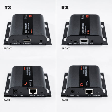 HX530 HDMI 2.0 over IP Extender Set | 4K 60Hz | IR | 120m