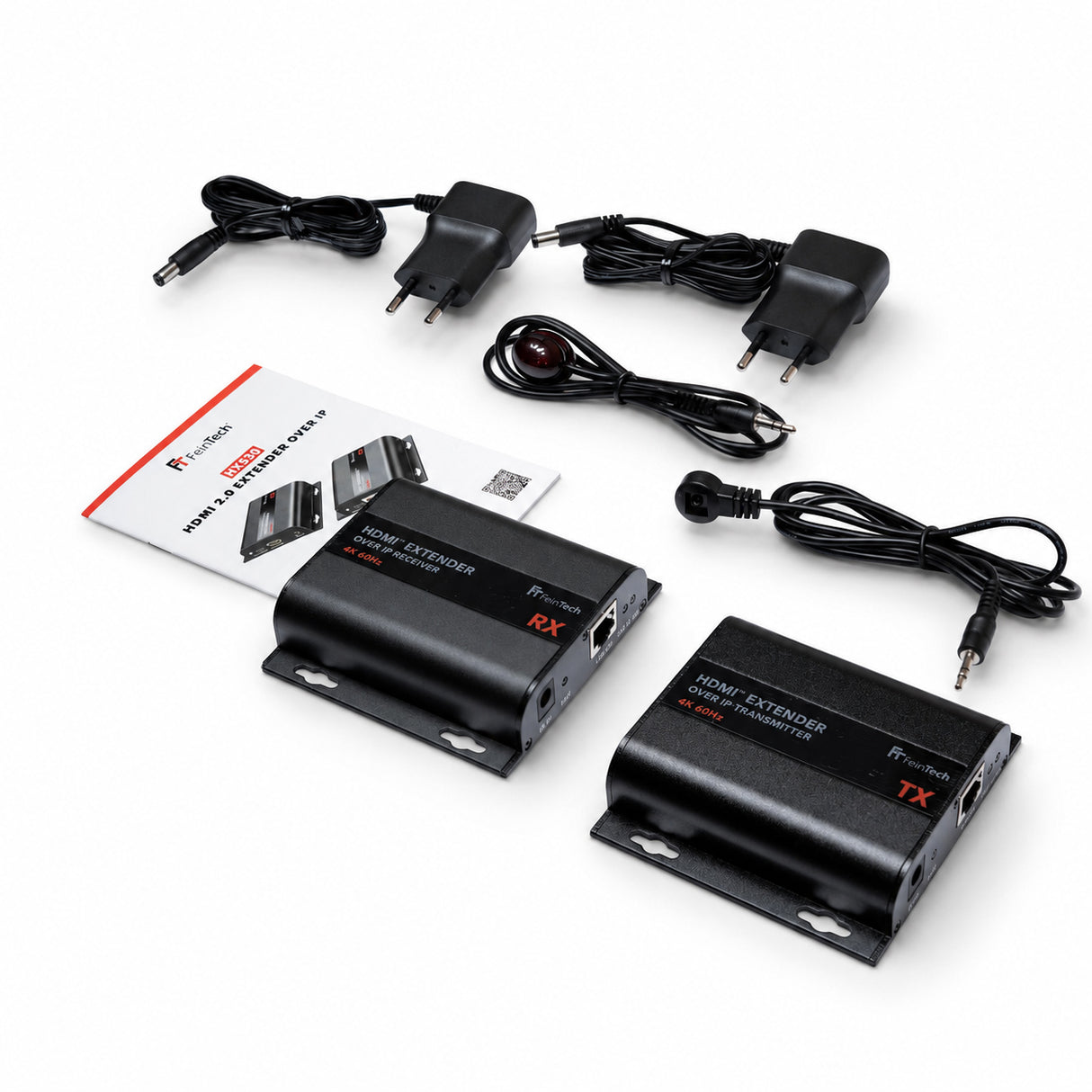 HX530 HDMI 2.0 over IP Extender Set | 4K 60Hz | IR | 120m