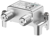 BVE 2-01X 2-fach Verteiler | 4 dB | 5 … 1800 MHz | Bauform 01