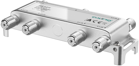 BVE 6-01X 6-fach Verteiler | 9,5 dB | 5 … 1800 MHz | Bauform 01