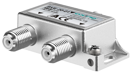 BVE 20-01 2-fach Verteiler | 4dB | F | 5...1006 MHz