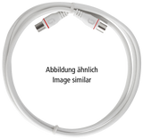 EAK 601-80 Endgeräteanschlusskabel F | axiale Stecker | Quickfix | 4-fach geschirmt | 6.00 m