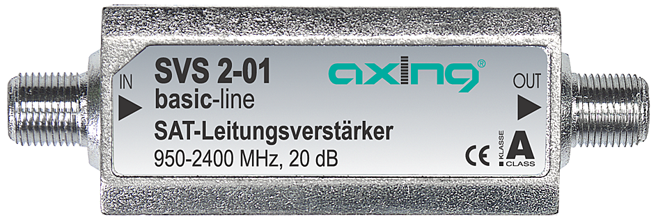 SVS 2-01 SAT-Leitungsverstärker | 950-2400 MHz | 20dB