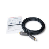 ProAqtive HDMI Glasfaserkabel 8K 60Hz / 4K 240Hz | Hybridkabel | 48 Gbps | eARC | CEC