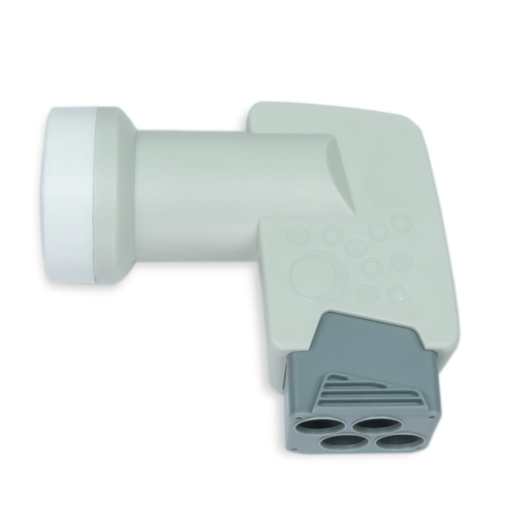 SBC44-70 Quad LNB | 10,7 - 12,75GHz | Feed-D 40mm | grau | integr. 4-Fach-Multischalter