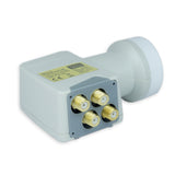 SBC44-70 Quad LNB | 10,7 - 12,75GHz | Feed-D 40mm | grau | integr. 4-Fach-Multischalter