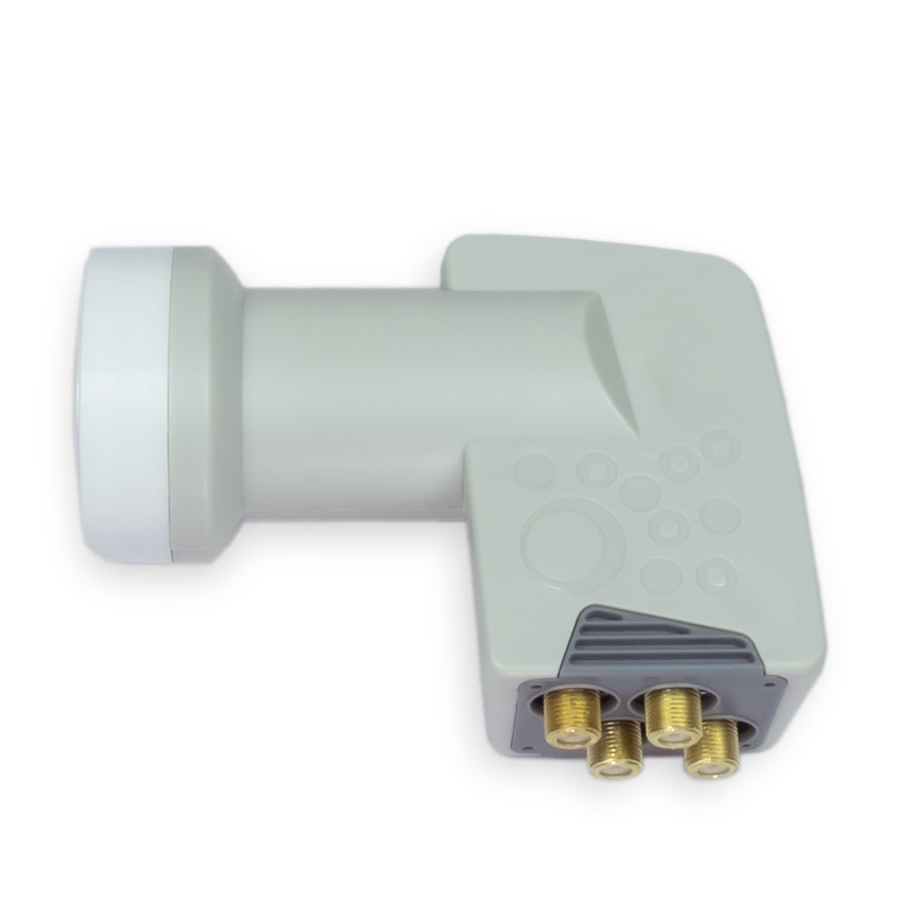 SBC44-70 Quad LNB | 10,7 - 12,75GHz | Feed-D 40mm | grau | integr. 4-Fach-Multischalter