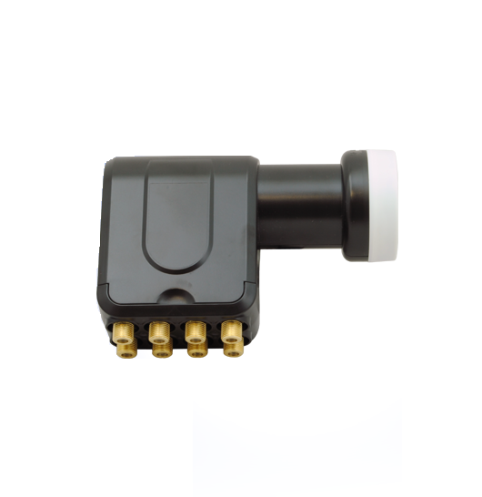 SBC48-56 LNB Octo | 10,7 - 12,75GHz | Feed-D 40mm | schwarz | integr. 8-Fach-Multischalter | Premium