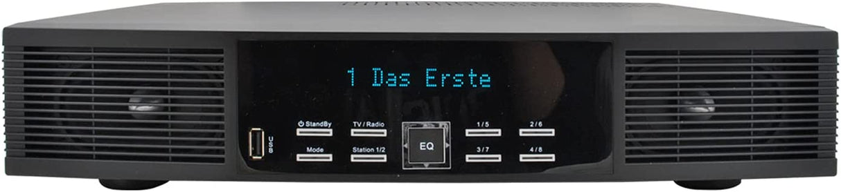 SDR703HD HD-Soundreceiver digital | DVB-S2 | CI-Schnittstelle | USB | AC3 | HDMI | alphanum. Display| schwarz