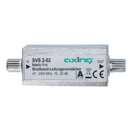 SVS 2-02 SAT-Leitungsverstärker | 47-2400 MHz | 14-20dB entzerrt