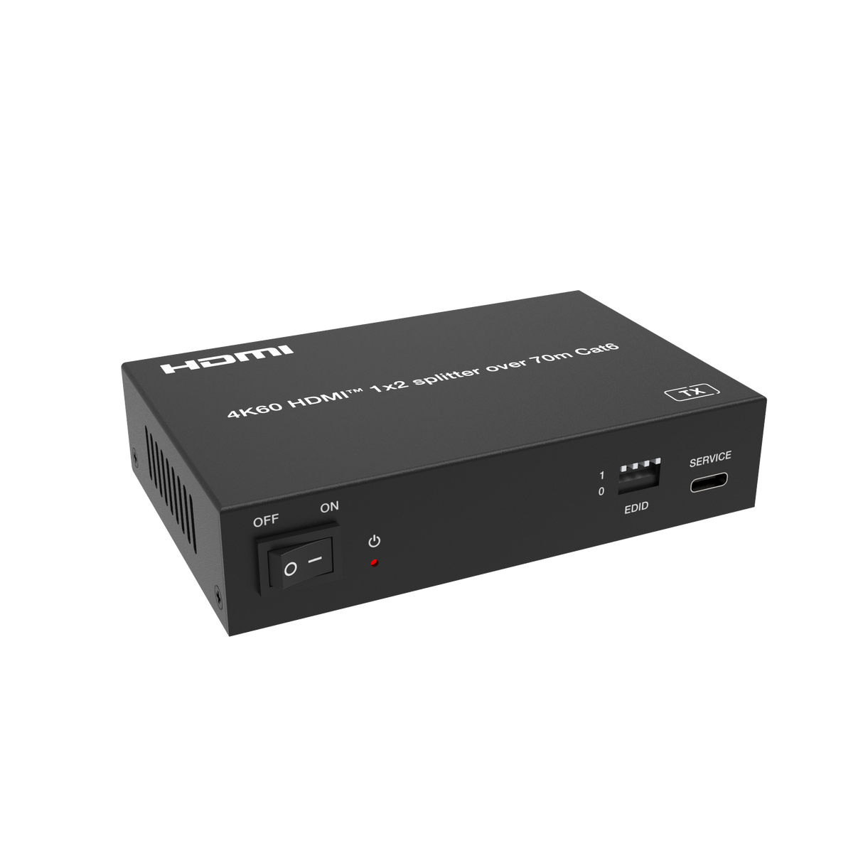 SX230 HDMI 2.0 Splitter 1 In 2 Out over Lan Extender 60m | Loop Out | 4K 6Hz | POC