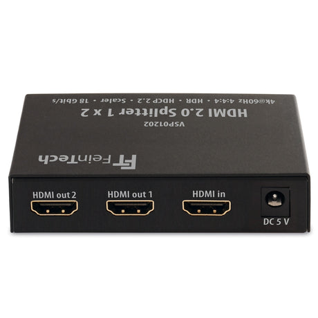 VSP01202 HDMI 2.0 Splitter 1x2 mit Audio-EDID-Management