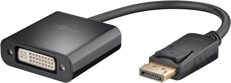 Goobay 69873 DisplayPort/DVI-D Adapterkabel 1.2 | vernickelt 0.15 m