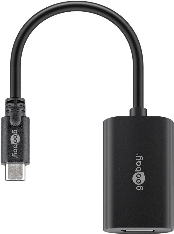 Goobay 38530 USB-C-auf-DisplayPort-Adapter Schwarz