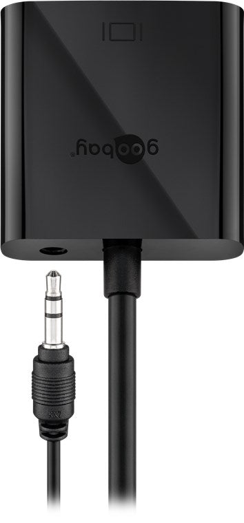 Goobay 68793 HDMI/VGA-Adapter| vernickelt| HDMI-Stecker (Typ A) > VGA-Buchse (15-polig)