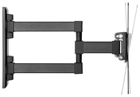 Goobay 49715 TV-Wandhalterung Basic FULLMOTION (S) für Fernseher von 23-Zoll bis 42-Zoll (58-107cm) | vollbewegliches Doppelarmgelenk (schwenkbar und neigbar) bis 20kg